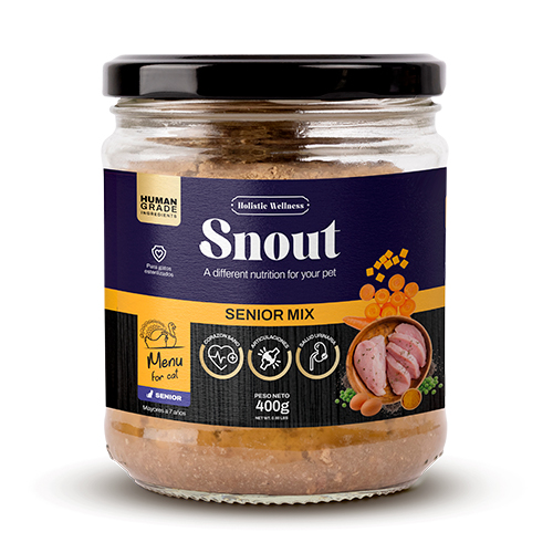 Snout Holistic Wellness Senior Gato Mix 400gr