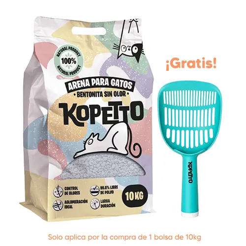 Kopetto Arena De Bentonita Sin Olor 10kg