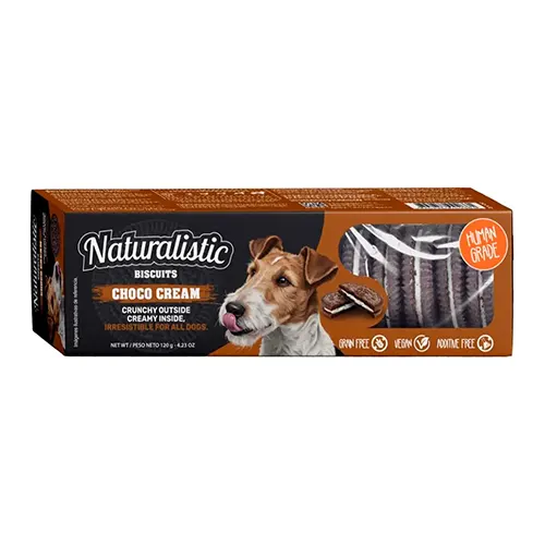 Naturalistic Biscuits Choco Cream 120Gr