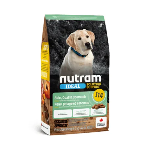 Nutram Dog I14 Puppy Solution Support Skin, Coat y Stomach 2Kg