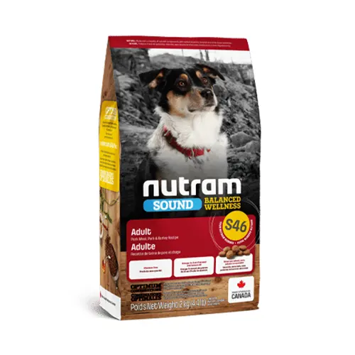 Nutram Dog S46 Adulto Pork y Barley Adulto 2Kg