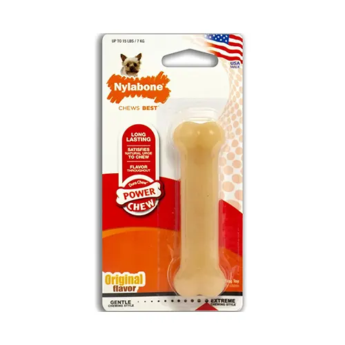 Nylabone Juguete para Perro Power Chew Bone Original Petite