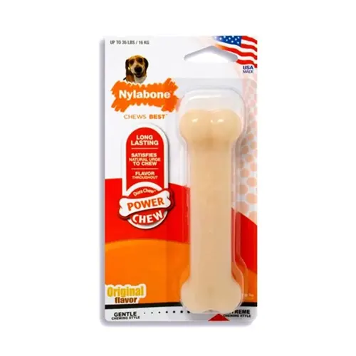 Nylabone Juguete para Perro Power Chew Bone Original Wolf