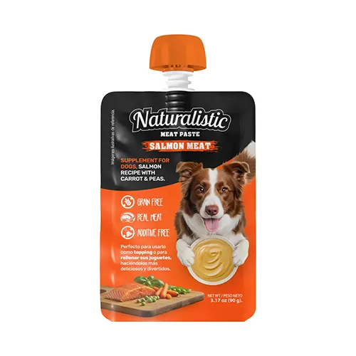 Naturalistic Dog Meat Paste Salmon 90Gr
