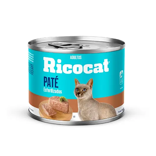 Ricocat Lata Adulto Paté Esterilizado 180Gr