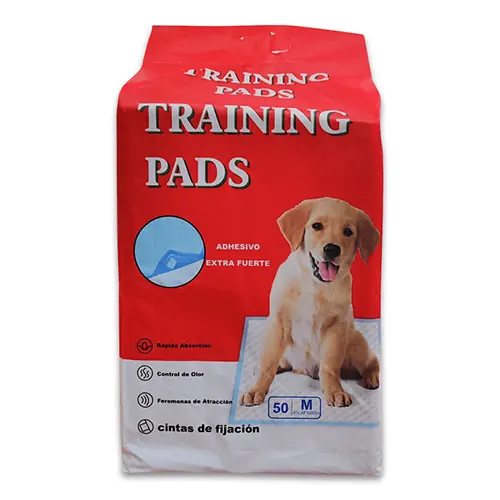 Training Pads Medium con Adhesivo 50 Unidades 40x60cm