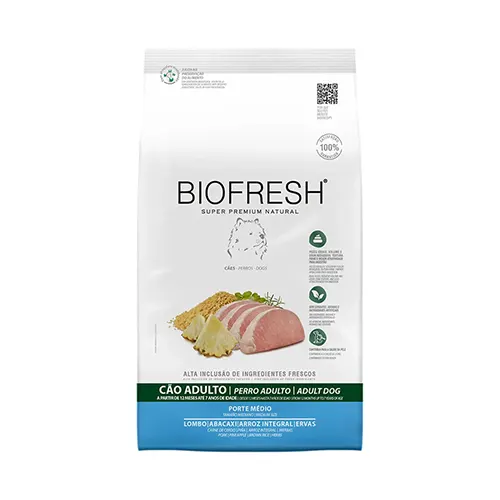 Biofresh Perro Adulto Mediano Cerdo y Piña 3Kg