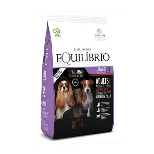 Equilibrio Perro Adulto Raza Pequeña de Pollo 1.5kg