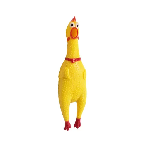 La Mascota de Keli juguete Pollito de Goma para Perro 29cm