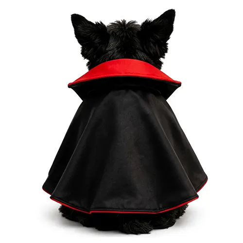 Mac Disfraz Vampiro con Capa y Michi para Mascota