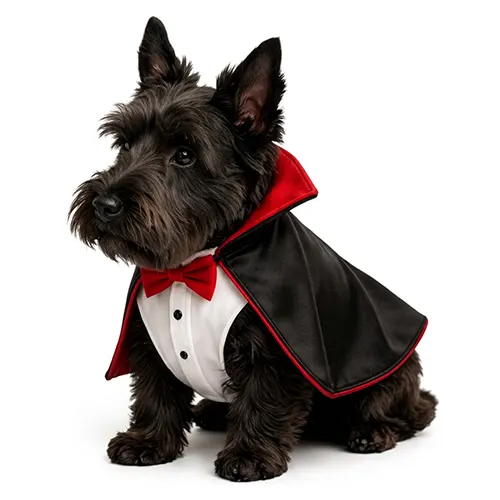 Mac Disfraz Vampiro con Capa y Michi para Mascota