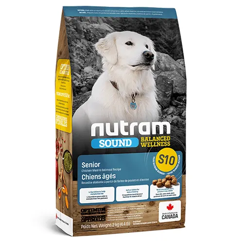 Nutram Dog S10 Senior 11.4kg
