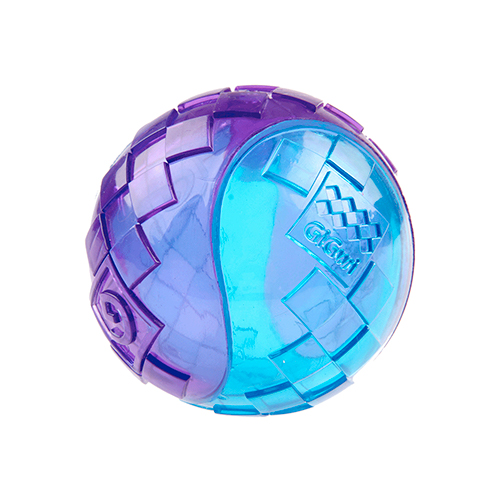 Gigwi Ball Transparente Violeta L Gigwi ball transparente L